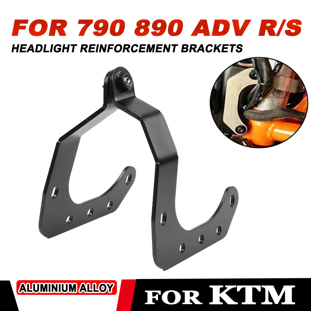 For KTM 790 ADVENTURE S R 790ADV 890 ADVENTURE R 890ADV 2023 Motorcycle Accessories Neck Brace Headlight Reinforcement Brackets
For KTM 790 ADVENTURE S R 790ADV 890 ADVENTURE R 890ADV 2023 Motorcycle Accessories Neck Brace Headlight Reinforcement Brackets