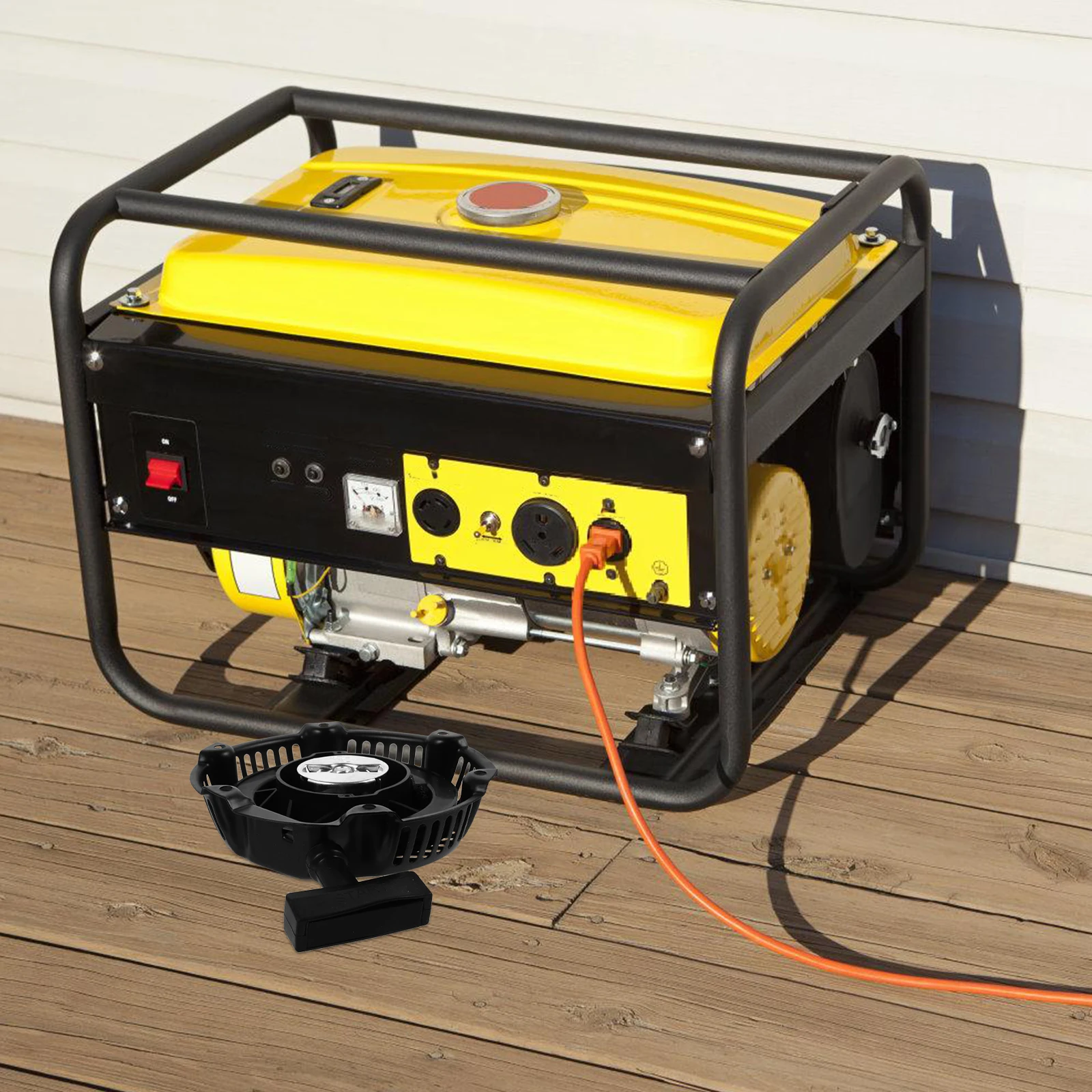 Generator Starter Replacement Pull Engine Motor Trowel Machine Engine Starter Durable Iron Construction Compact
Generator Starter Replacement Pull Engine Motor Trowel Machine Engine Starter Durable Iron Construction Compact