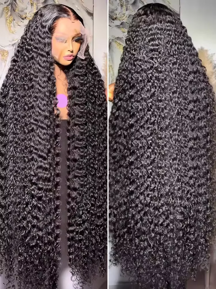 Curly 220% Transparent HD 30 40 Inches Deep Wave 13x6 Lace Front Human Hair Wigs 13x4 Lace Frontal Brazilian Remy Hair Wig
Curly 220% Transparent HD 30 40 Inches Deep Wave 13x6 Lace Front Human Hair Wigs 13x4 Lace Frontal Brazilian Remy Hair Wig