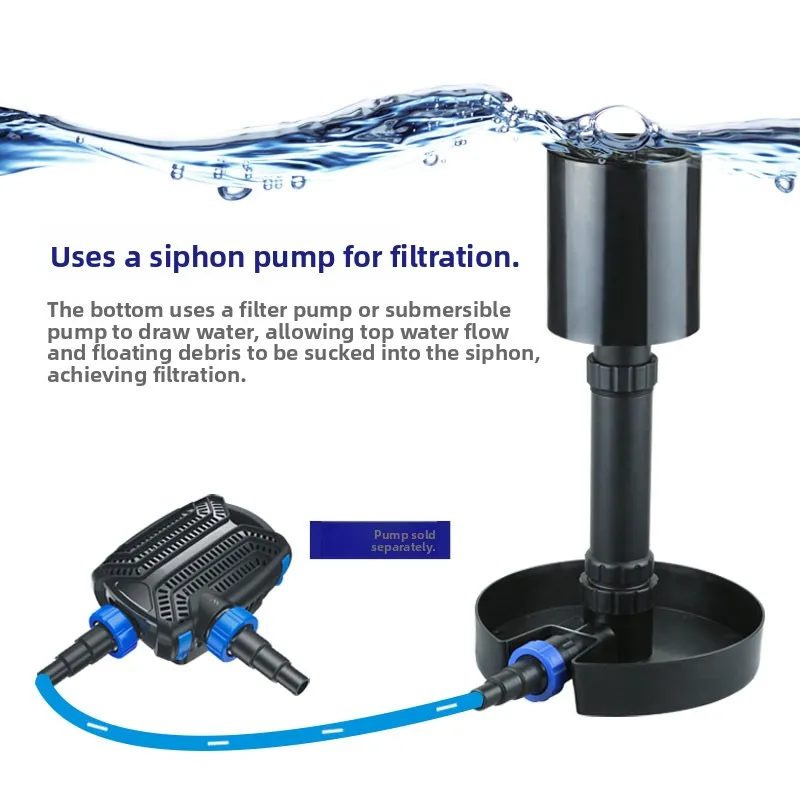 Малый скиммер-фильтр для пруда с функцией аэрации, удаления масляной пленки и очистки поверхности воды, оборудование для аквариума
Малый скиммер-фильтр для пруда с функцией аэрации, удаления масляной пленки и очистки поверхности воды, оборудование для аквариума
