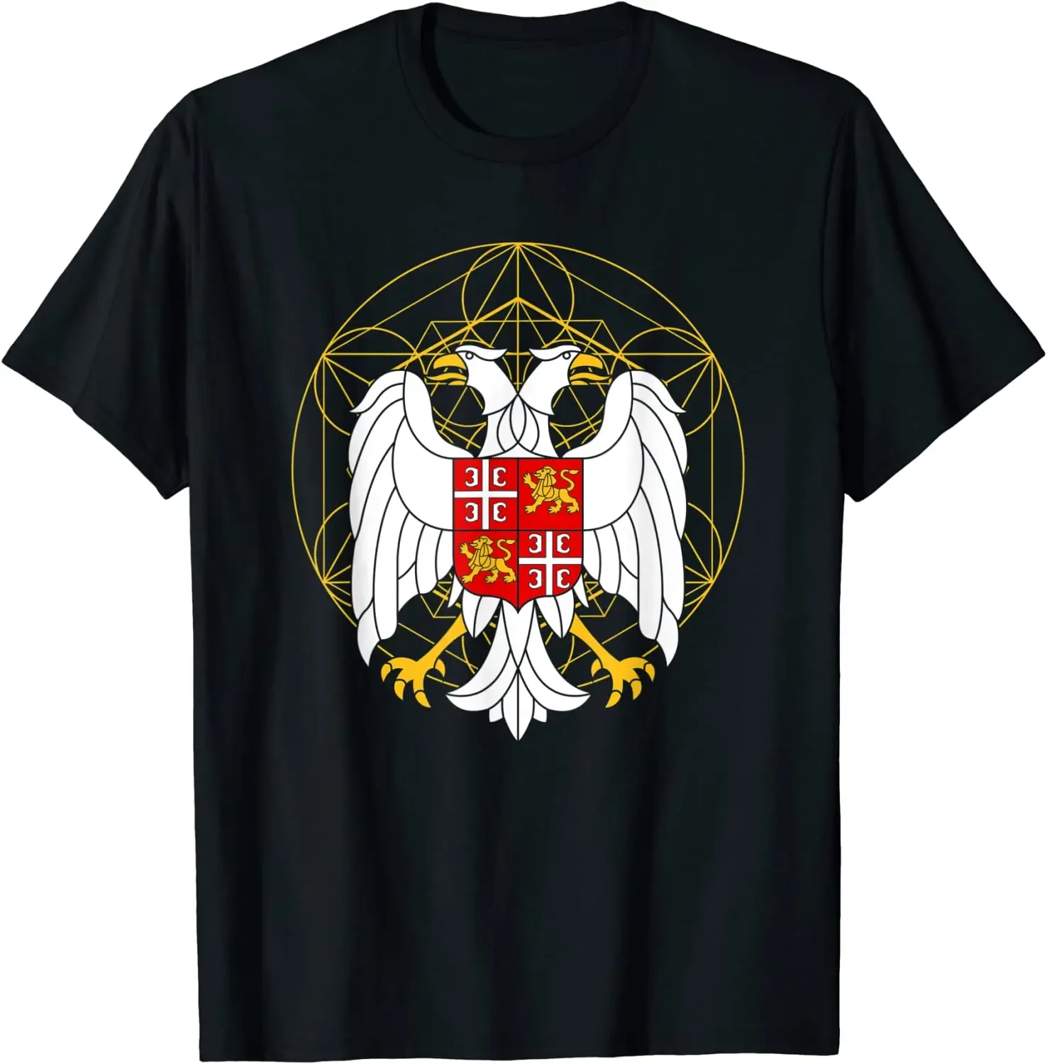 Serbian Double Headed Eagle for A Serbia Coat of Arms Fan Men T-Shirt Short Sleeve Casual 100% Cotton O-Neck Summer Shirts
Serbian Double Headed Eagle for A Serbia Coat of Arms Fan Men T-Shirt Short Sleeve Casual 100% Cotton O-Neck Summer Shirts