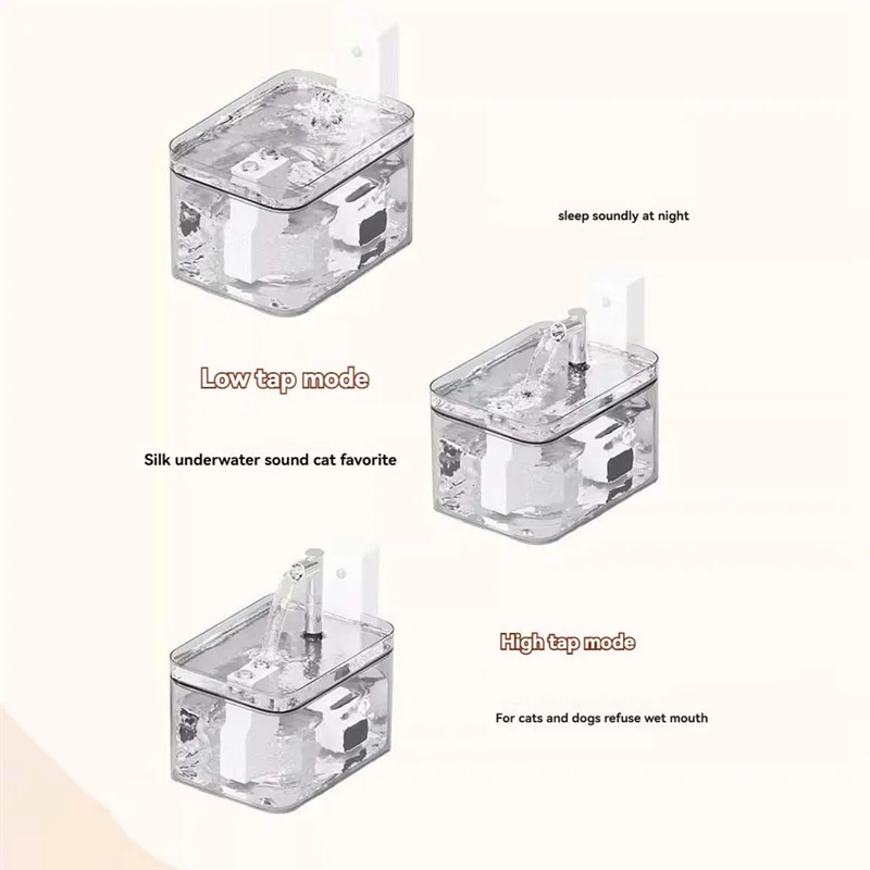 N04R Automatic Circulation Drinking Water Dispenser Unplugged Wireless Induction Fountain 1.5L Large Pet Water Fountain C
N04R Automatic Circulation Drinking Water Dispenser Unplugged Wireless Induction Fountain 1.5L Large Pet Water Fountain C