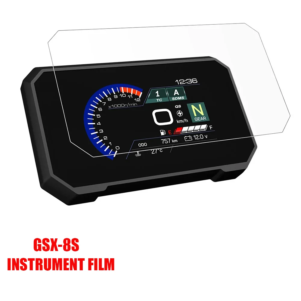 for Suzuki GSX-8S GSX8S 2023 Screen Protector Scratch Protection Film Dashboard Screen Protector 2023 GSX-8S Accessories
for Suzuki GSX-8S GSX8S 2023 Screen Protector Scratch Protection Film Dashboard Screen Protector 2023 GSX-8S Accessories