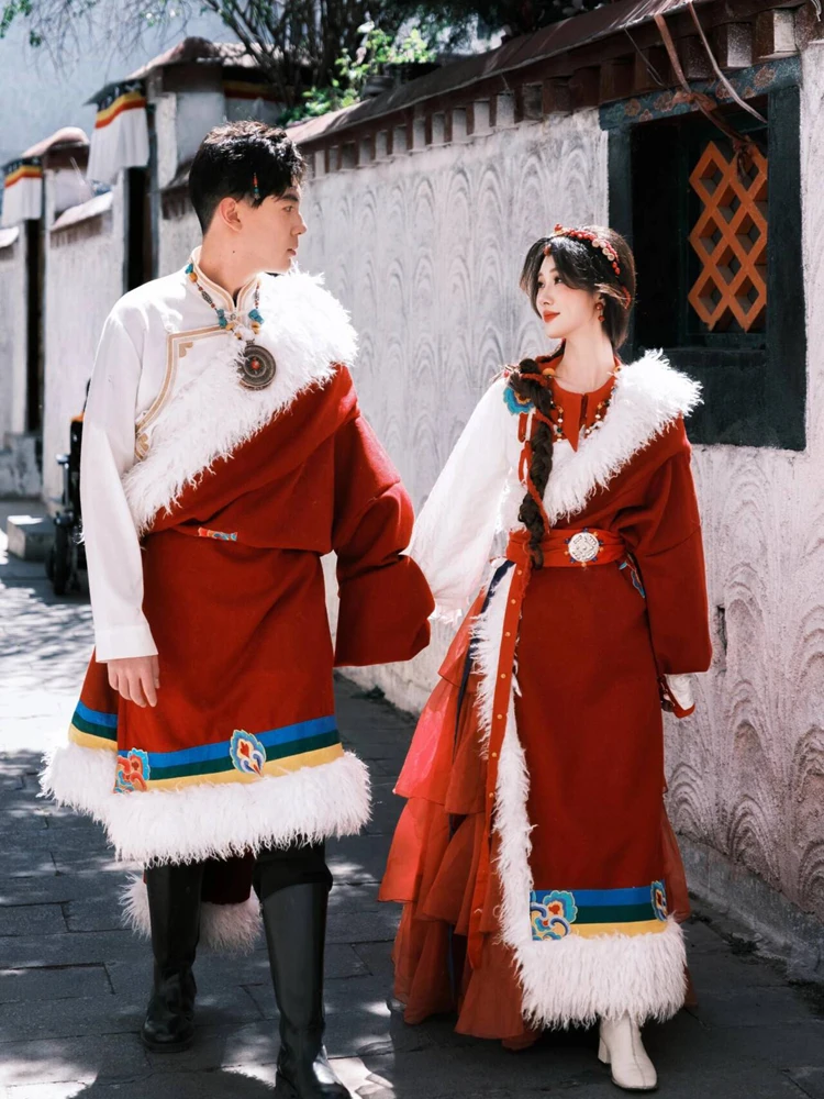 New Couple Photography Ethnic Clothing Set Tibetan Traditional Costume Travel Photography Photography Studio Photoshoot Outfit
New Couple Photography Ethnic Clothing Set Tibetan Traditional Costume Travel Photography Photography Studio Photoshoot Outfit