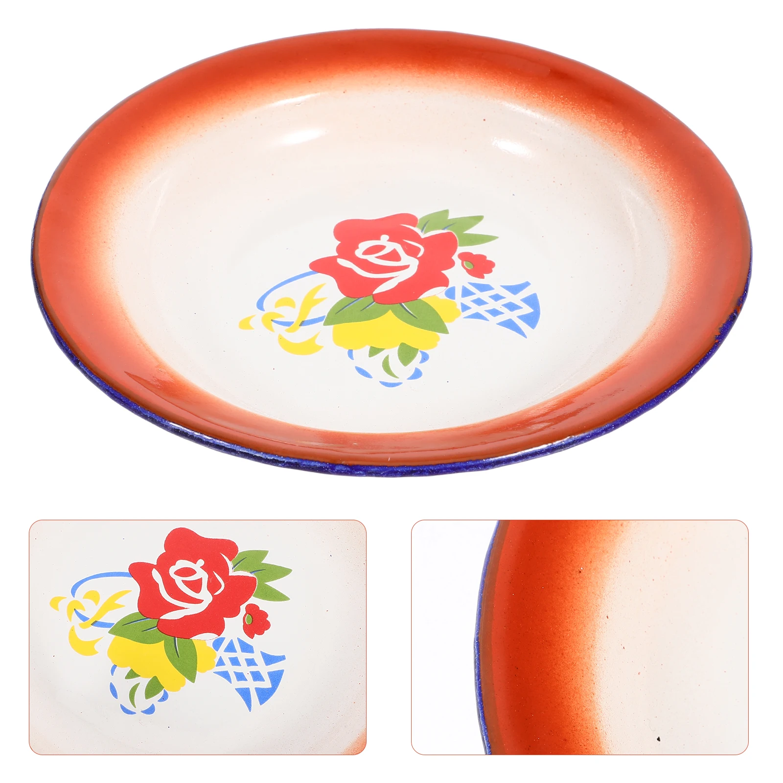 3pcs Vintage Enamel Plates 16CM Flower Red Retro Serving Fruit Snacks Dessert Hotel Restaurant Bar Picnic Party Trays Kitchen
3pcs Vintage Enamel Plates 16CM Flower Red Retro Serving Fruit Snacks Dessert Hotel Restaurant Bar Picnic Party Trays Kitchen