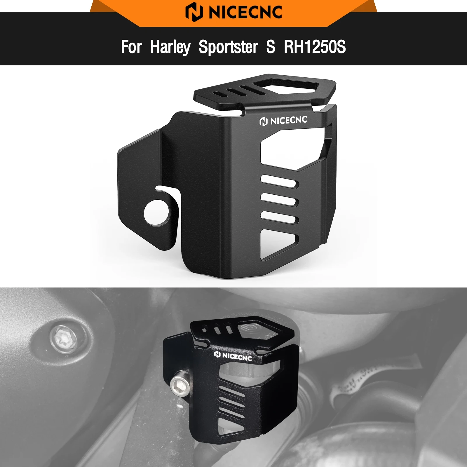 For Harley Sportster S RH1250S 2021-2024 Rear Brake Reservoir Guard Fluid Tank Cover RH 1250 S RH1250 S RH 1250S 2021 2022 2023
For Harley Sportster S RH1250S 2021-2024 Rear Brake Reservoir Guard Fluid Tank Cover RH 1250 S RH1250 S RH 1250S 2021 2022 2023