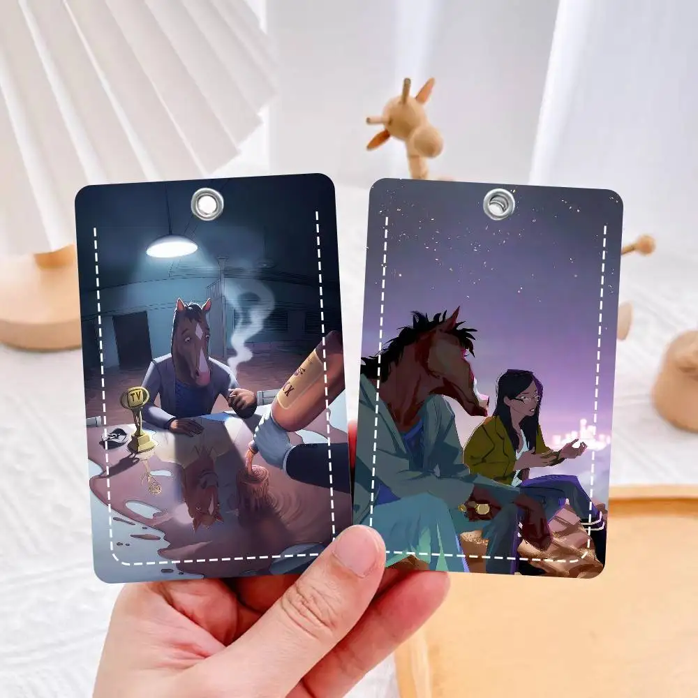 Забавный кожаный чехол для карт в стиле аниме B-BoJack H-Horsemans с брелоком, легкий кошелек для повседневного использования
Забавный кожаный чехол для карт в стиле аниме B-BoJack H-Horsemans с брелоком, легкий кошелек для повседневного использования