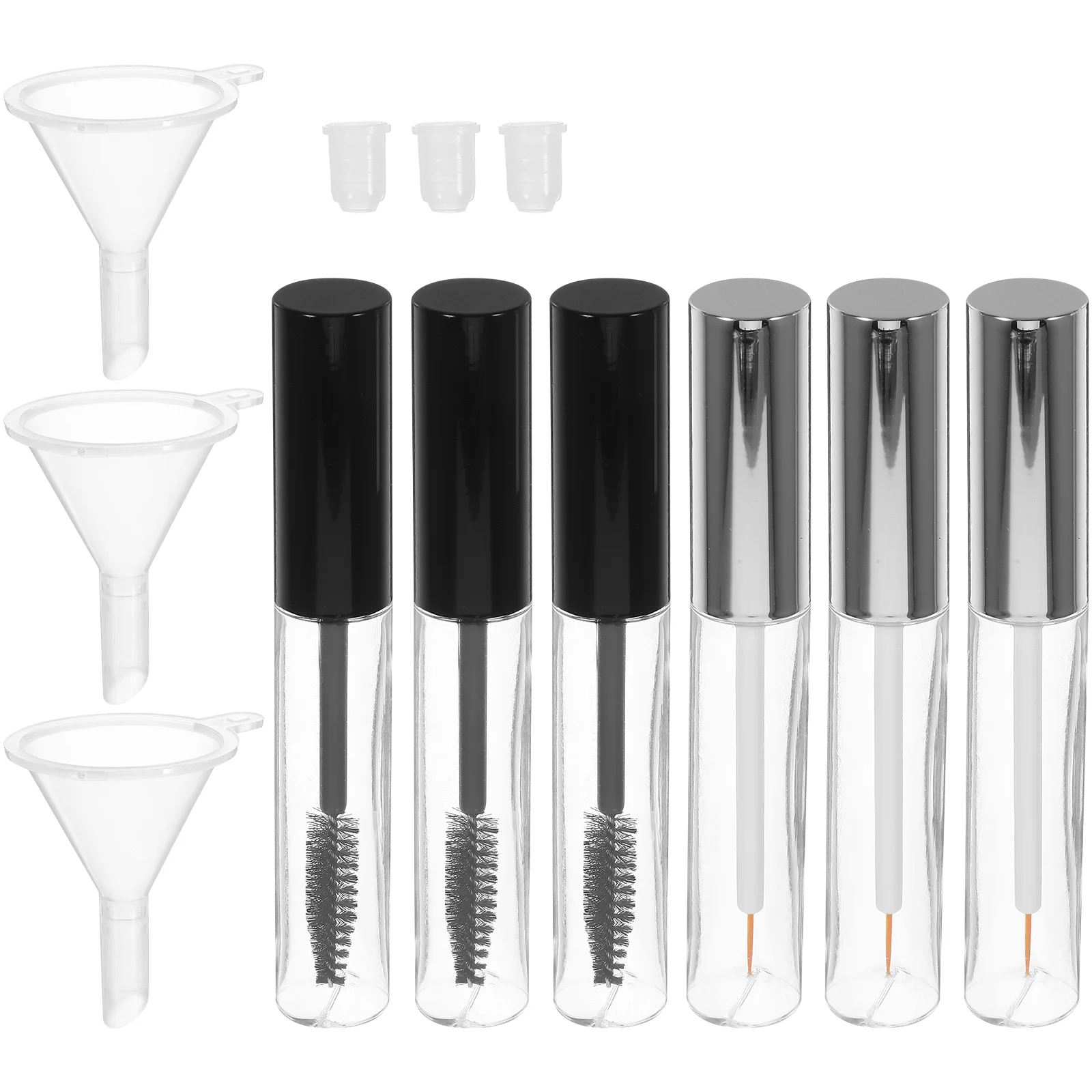 3 PCS Clear Mascara Eyelash Brush Tube Mini Empty Eyelashes Bottle Container Cream
3 PCS Clear Mascara Eyelash Brush Tube Mini Empty Eyelashes Bottle Container Cream