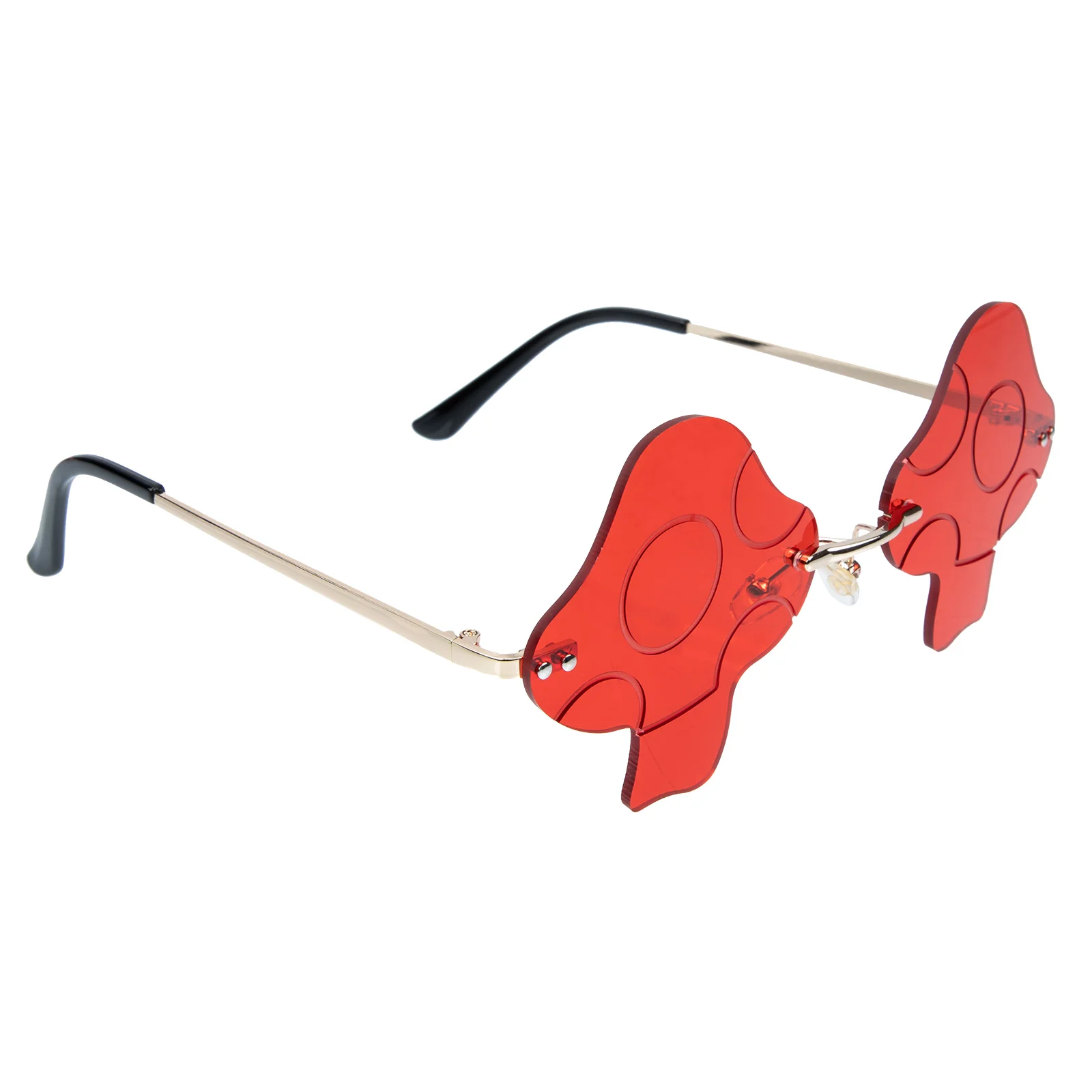 Sunglasses Novelty Rimless Fashion Funky Red Irregular Lightweight Comfortable Party Supplies Photography Props Women Men AC
Sunglasses Novelty Rimless Fashion Funky Red Irregular Lightweight Comfortable Party Supplies Photography Props Women Men AC