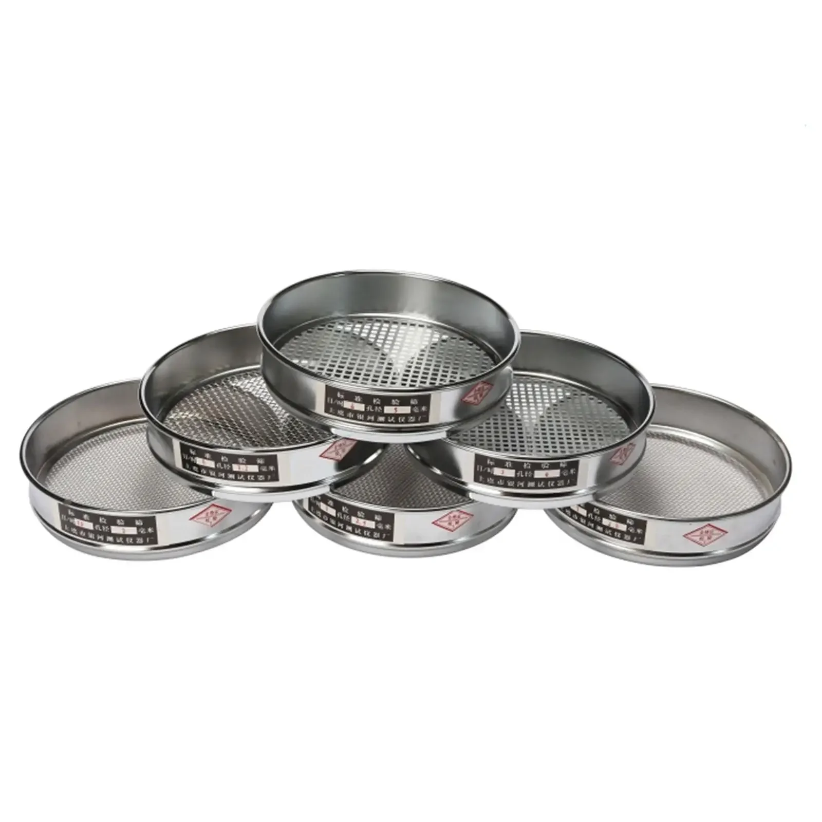 Dia 5cm (10mesh-200mesh) Stainless Steel Net Chroming Body Test Sieve Standard Test Sieve Laboratory sieve
Dia 5cm (10mesh-200mesh) Stainless Steel Net Chroming Body Test Sieve Standard Test Sieve Laboratory sieve