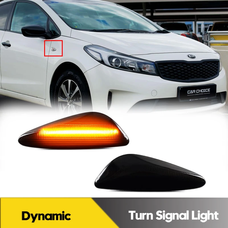 2Pcs LED Dynamic Side Marker Light Turn Singal Lamps For Kia Cerato K3 2012-2017 Car Accessories OEM#92303B9000
2Pcs LED Dynamic Side Marker Light Turn Singal Lamps For Kia Cerato K3 2012-2017 Car Accessories OEM#92303B9000