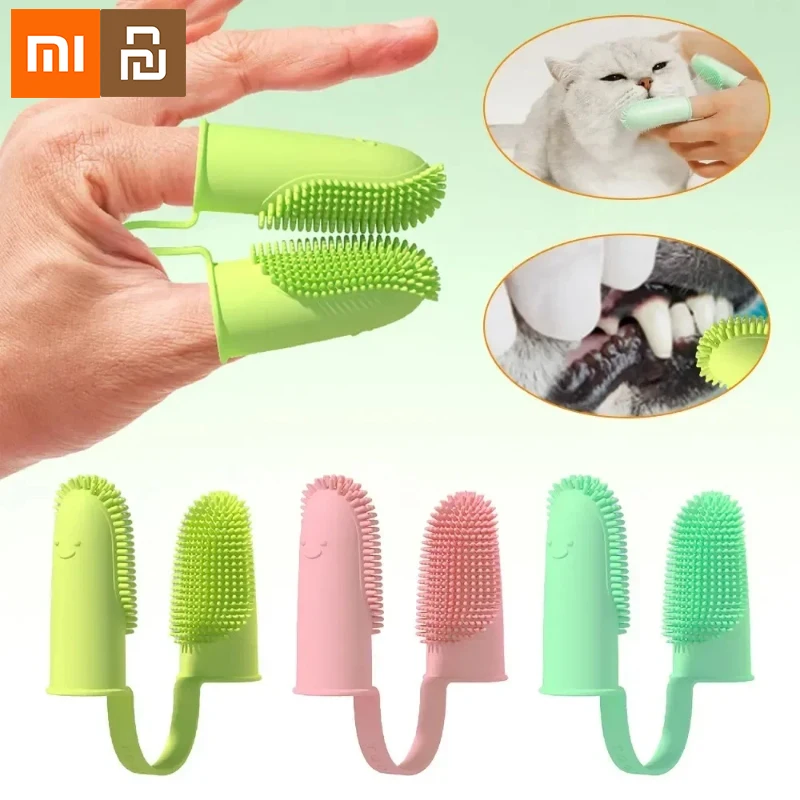 Xiaomi Pet Two-finger Toothbrush Dog Cat Pet Supplies Teeth Cleaning Finger Set Oral Cleaning Tools Pet Two-finger Toothbrush
Xiaomi Pet Two-finger Toothbrush Dog Cat Pet Supplies Teeth Cleaning Finger Set Oral Cleaning Tools Pet Two-finger Toothbrush