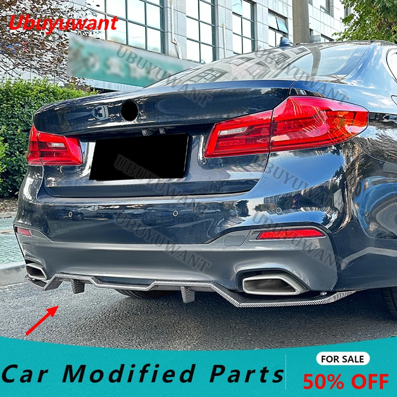 3Pcs For BMW 5 Series G30 LCI M Sport MP Style Back lip Car Rear Bumper Diffuser Rear Splitters Spoiler 2017 To 2023
3Pcs For BMW 5 Series G30 LCI M Sport MP Style Back lip Car Rear Bumper Diffuser Rear Splitters Spoiler 2017 To 2023