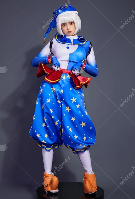 USA Stock- MICCOSTUMES Women Moondrop Cosplay Costume Joker Cosplay Top and Pants with Hat and Gloves
USA Stock- MICCOSTUMES Women Moondrop Cosplay Costume Joker Cosplay Top and Pants with Hat and Gloves