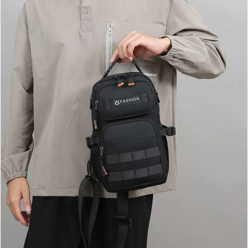 Waterproof Chest Bags Men Large Capacity Phone Bags Male Messenger Sling Pouch Short Trip Strap Pack Multifunction Fanny Packs
Waterproof Chest Bags Men Large Capacity Phone Bags Male Messenger Sling Pouch Short Trip Strap Pack Multifunction Fanny Packs