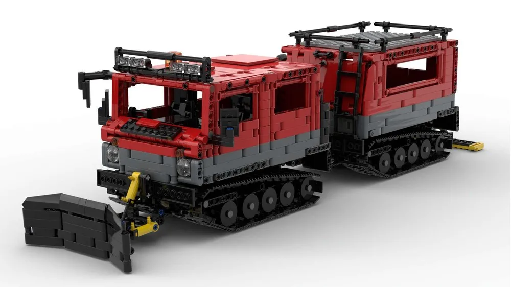 Drag-traction crawler vehicle MOC-175982 • 2485 parts Building Block Model Birthday Toy Gift 
Drag-traction crawler vehicle MOC-175982 • 2485 parts Building Block Model Birthday Toy Gift
