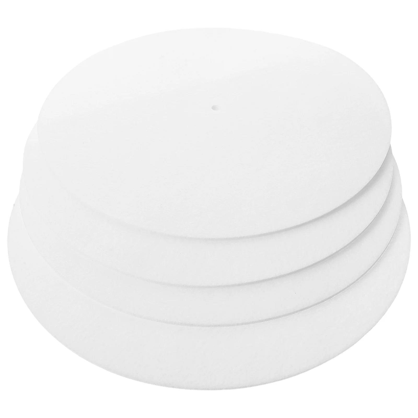 4pcs 12 Inch White Felt Turntable Platter Mat Vinyl Record Player Anti-Vibration Anti-Static Slipmat Record Player Accessories
4pcs 12 Inch White Felt Turntable Platter Mat Vinyl Record Player Anti-Vibration Anti-Static Slipmat Record Player Accessories