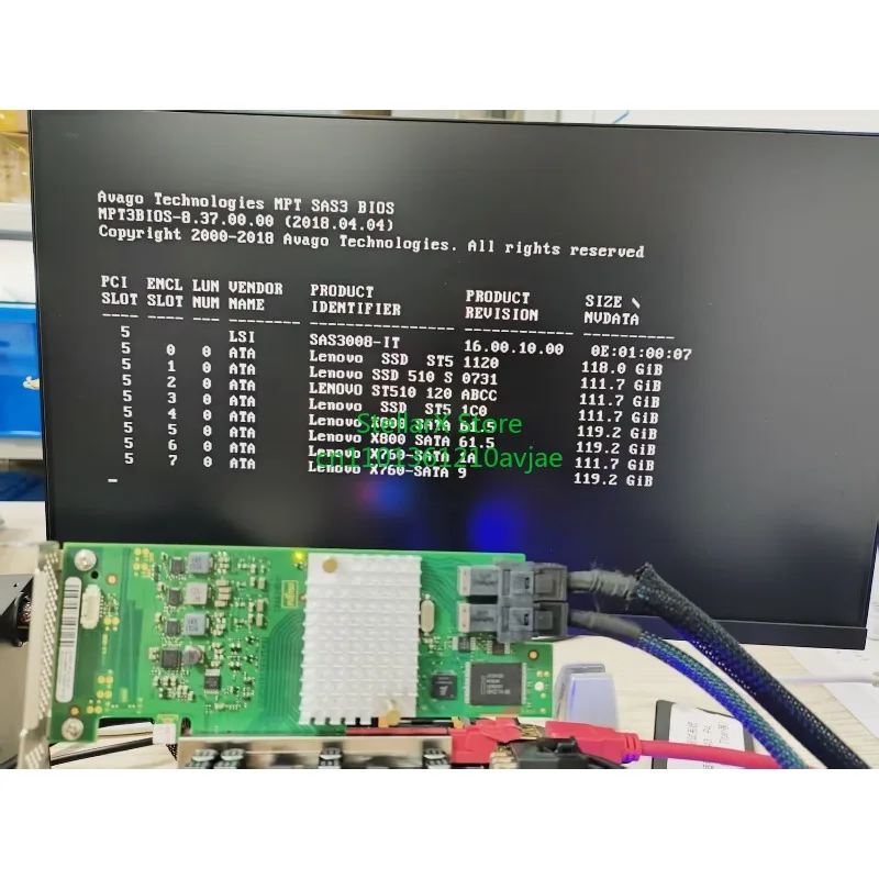 In stock D3307-A12 CP400i 12GB RAID HBA Card = LSI 9300-8I + 8643 Cable LSI SAS3008 12GB HBA Card IT Mode
In stock D3307-A12 CP400i 12GB RAID HBA Card = LSI 9300-8I + 8643 Cable LSI SAS3008 12GB HBA Card IT Mode