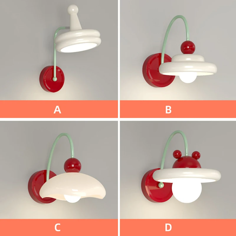 White Red Wall Lights Memphis Design Living Room Wall Lamps Metal Sconce Colorful Decorative Bedroom Bedside Light for Study
White Red Wall Lights Memphis Design Living Room Wall Lamps Metal Sconce Colorful Decorative Bedroom Bedside Light for Study
