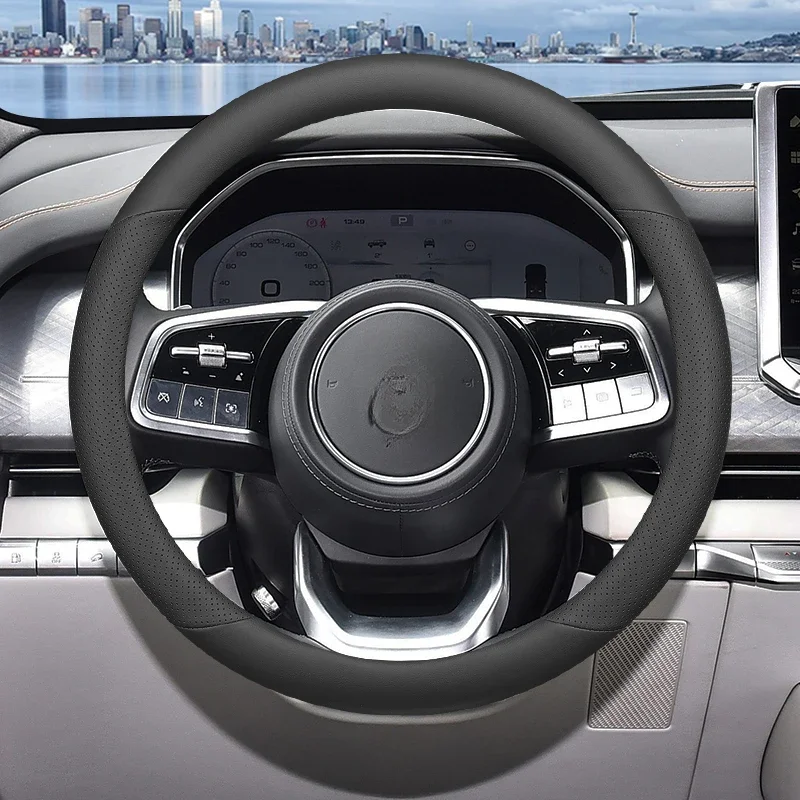 Suitable for Tank 500 700 Original Car Color Leather Hand-free Sewing Steering Wheel Cover Non-slip Four Season Universal
Suitable for Tank 500 700 Original Car Color Leather Hand-free Sewing Steering Wheel Cover Non-slip Four Season Universal