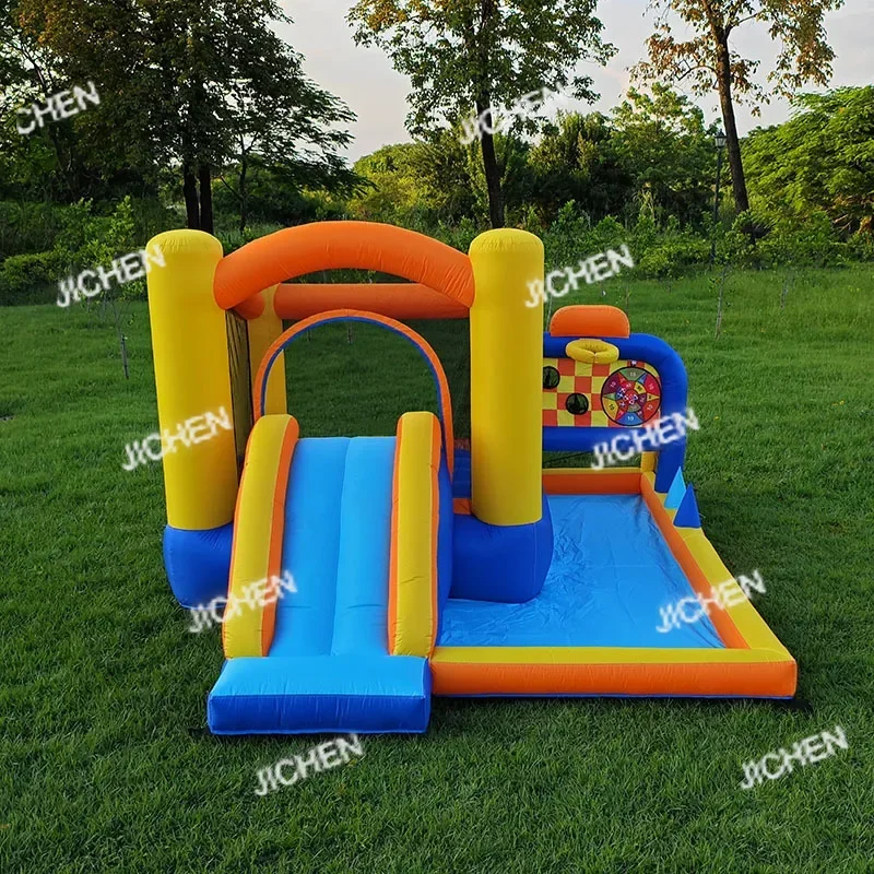 JC Household Children's Inflatable Castle Slide Indoor Small Oxford Cloth Jumping Bed Cross-border Trampoline
JC Household Children's Inflatable Castle Slide Indoor Small Oxford Cloth Jumping Bed Cross-border Trampoline