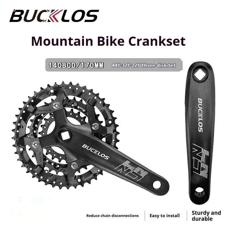 Bucklos Mountain Bike Crankset 104 Bcd 170 Mm Triple Chainring 22 32 44t Lightweight Bicycle Accessories For Mountain Cycling
Bucklos Mountain Bike Crankset 104 Bcd 170 Mm Triple Chainring 22 32 44t Lightweight Bicycle Accessories For Mountain Cycling