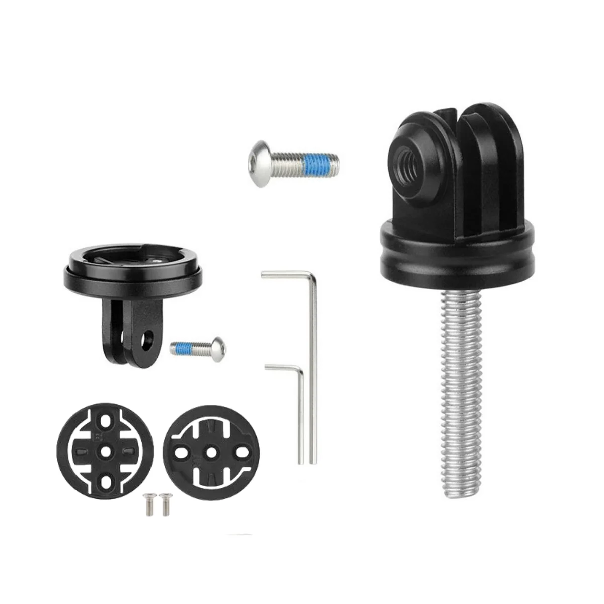 Adventure Cycling Black Bike Action Camera Holder Black Mounting Cap Bumpy Ride Compatible For Garmin Bike Computer
Adventure Cycling Black Bike Action Camera Holder Black Mounting Cap Bumpy Ride Compatible For Garmin Bike Computer