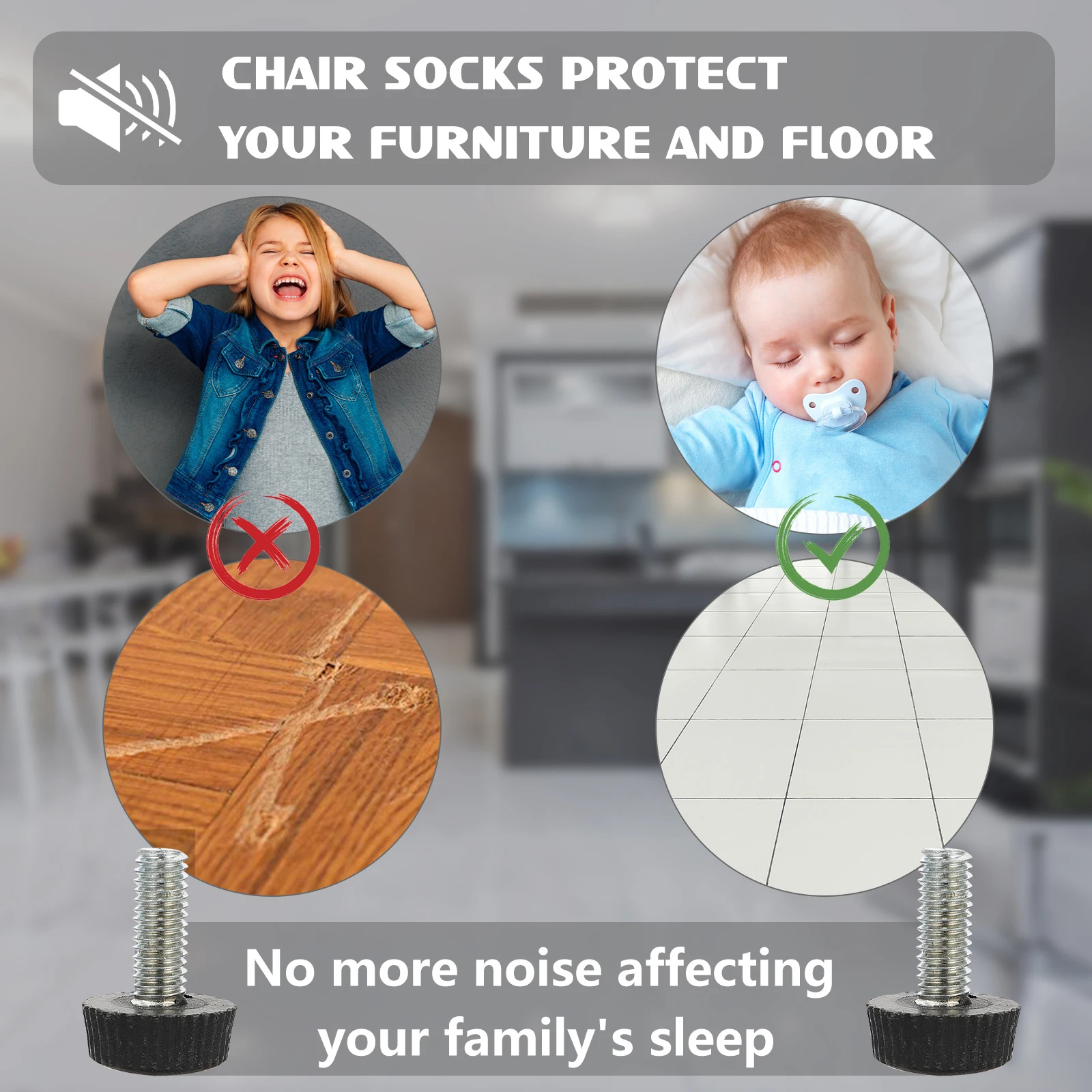 30Pcs Furniture Foot Adjuster Threaded Levelers for Sofa Table Chair Legs Threaded Furniture Levelers Table Leveling Foot
30Pcs Furniture Foot Adjuster Threaded Levelers for Sofa Table Chair Legs Threaded Furniture Levelers Table Leveling Foot