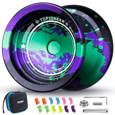 MAGICYOYO V12 Professional Yoyo for Advanced Player, Dual Function Yoyo for Kids Beginner