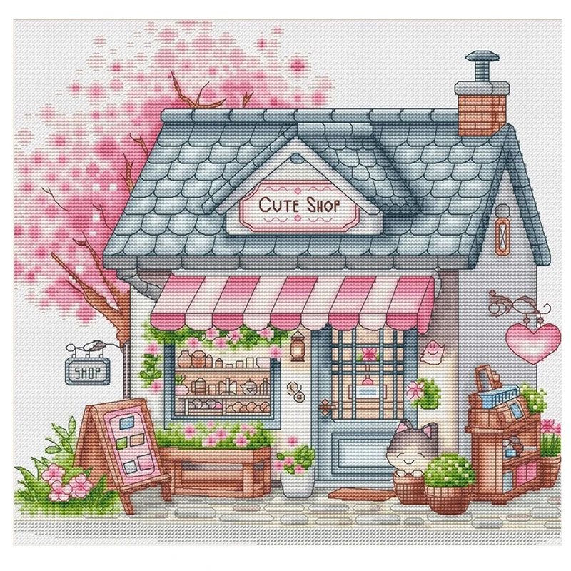 Lovely Store Patterns Counted Cross Stitch 11CT 14CT 16CT 18CT DIY Cross Stitch Kits Embroidery Needlework Sets Home Decor
Lovely Store Patterns Counted Cross Stitch 11CT 14CT 16CT 18CT DIY Cross Stitch Kits Embroidery Needlework Sets Home Decor