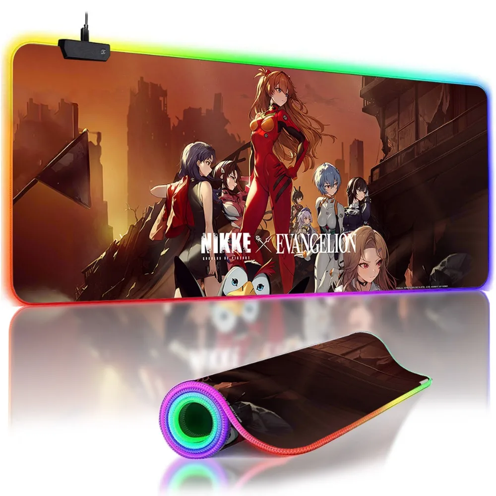 RGB Backlit Large Mouse Pad NIKKE:Goddess of Victory Mousepad Gamer LED Sexy Anime Overwatch Mouse Mat Non-Slip Gaming Carpet
RGB Backlit Large Mouse Pad NIKKE:Goddess of Victory Mousepad Gamer LED Sexy Anime Overwatch Mouse Mat Non-Slip Gaming Carpet