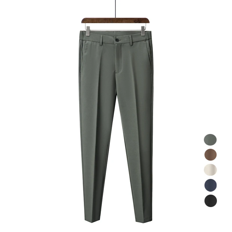 2022 Winter Business Suit Pant Men Thick Formal Slim Fit Classic Office Ankle Length Elastic Waist Casual Luxury Trousers Male
2022 Winter Business Suit Pant Men Thick Formal Slim Fit Classic Office Ankle Length Elastic Waist Casual Luxury Trousers Male