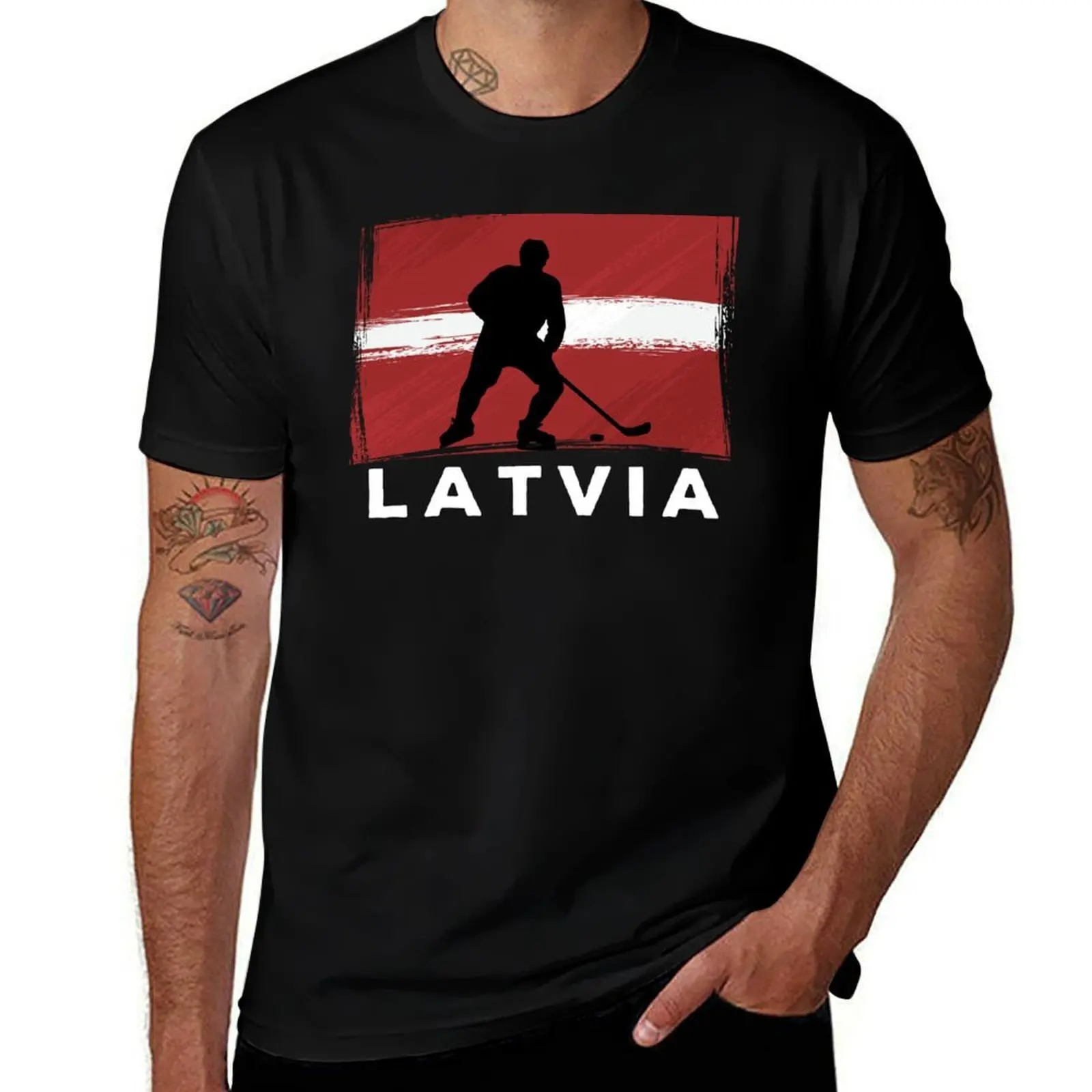 Latvia Ice Hockey Team T-Shirt t shirts for man slim fit man t shirt heavy cotton funny t shirts dark humor T-Shirt
Latvia Ice Hockey Team T-Shirt t shirts for man slim fit man t shirt heavy cotton funny t shirts dark humor T-Shirt