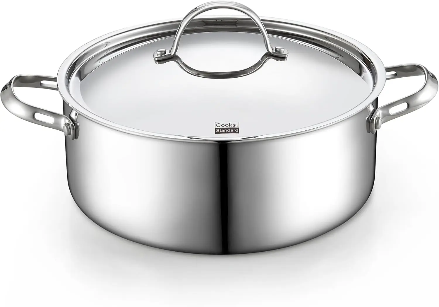 7-Quart Stainless Steel Stock Pot with Lid, Induction Compatible for Versatile Cooking
7-Quart Stainless Steel Stock Pot with Lid, Induction Compatible for Versatile Cooking