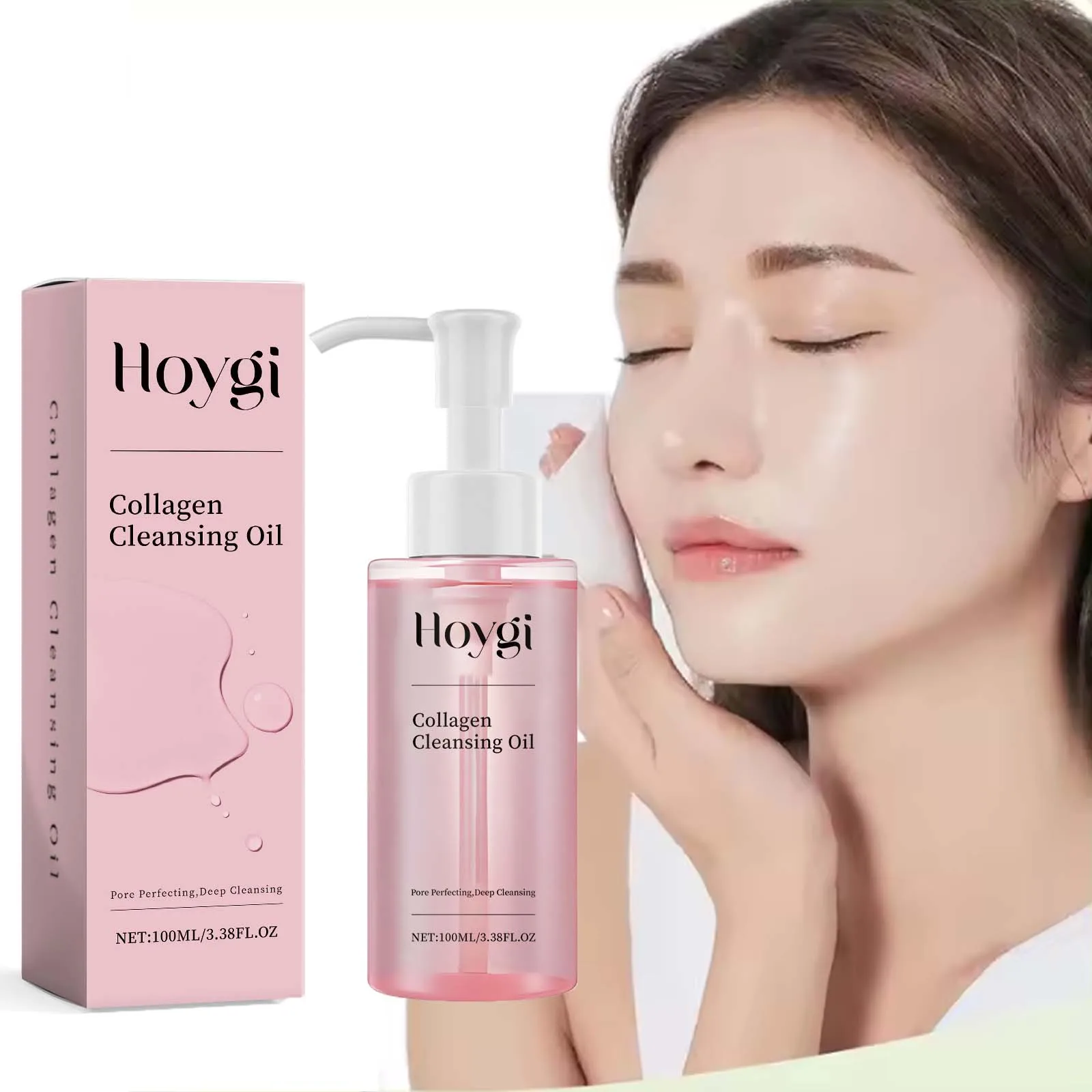 Collagen Makeup Remover Oil Jojoba Oil Makeup Remover Deep Cleansing Pore Dirt Gentle Daily Emulsifying Facial Cleanser Cosmetic
Collagen Makeup Remover Oil Jojoba Oil Makeup Remover Deep Cleansing Pore Dirt Gentle Daily Emulsifying Facial Cleanser Cosmetic