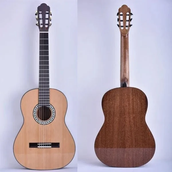 Musical Instrument Best Quality Engelmann Spruce Wood Nylon String All Solid Classical Guitar for Concert Full Solid
Musical Instrument Best Quality Engelmann Spruce Wood Nylon String All Solid Classical Guitar for Concert Full Solid