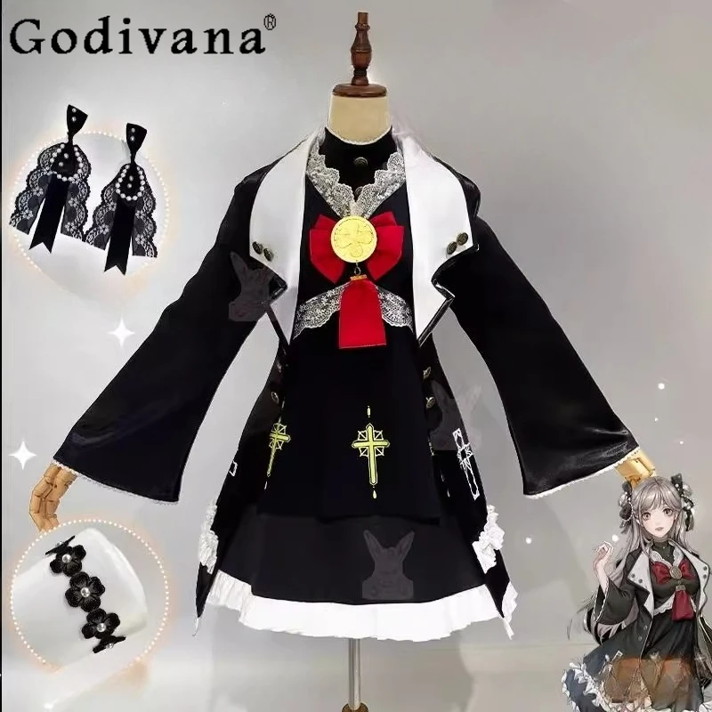 Party Game Comic Con Dress Set Women Cosplay Uniform Dress and Coat Suits Female Halloween Cos Girl Christmas Outfits
Party Game Comic Con Dress Set Women Cosplay Uniform Dress and Coat Suits Female Halloween Cos Girl Christmas Outfits