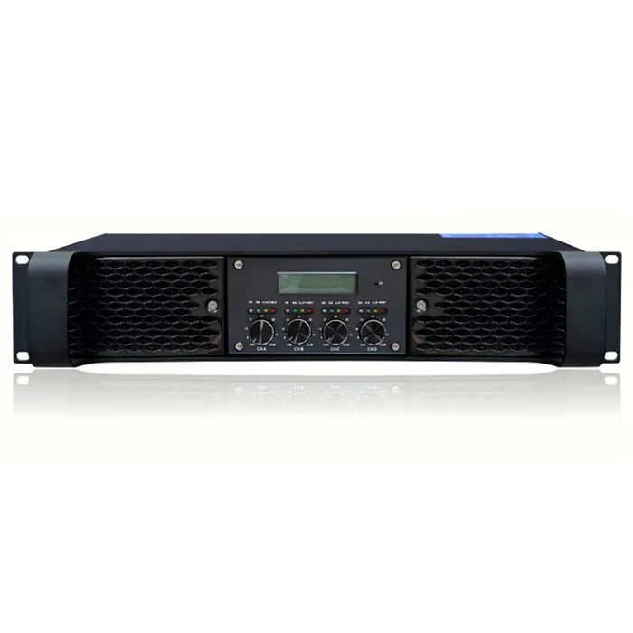 HD4400 400 Watt Amplifiers Audio Sound Equipment Class D Power 4 Channel 400w Amplifier
HD4400 400 Watt Amplifiers Audio Sound Equipment Class D Power 4 Channel 400w Amplifier