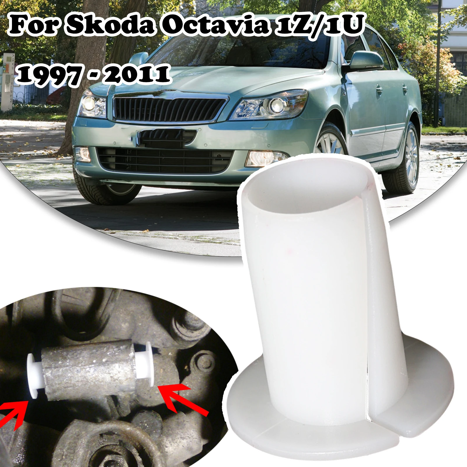2pcs For Skoda Octavia 1997 - 2011 Relay Lever Bushing Replacing Roomster Shift Control Bearing Socket Gear Selector Rod Linkage
2pcs For Skoda Octavia 1997 - 2011 Relay Lever Bushing Replacing Roomster Shift Control Bearing Socket Gear Selector Rod Linkage