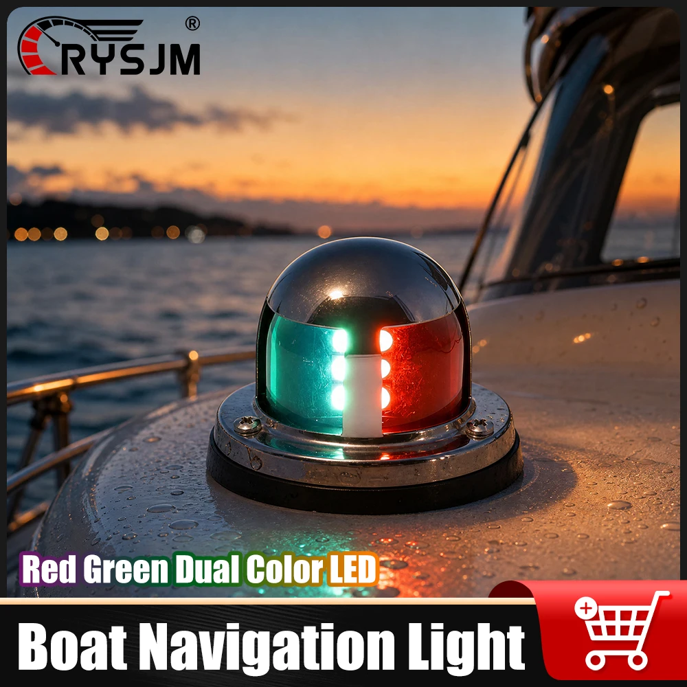 Red Green LED Boat Navigation Light for Marine Yacht RV 12V Waterproof Sailing Signal Lamp Warning Lights Ship Running LED Lamps
Red Green LED Boat Navigation Light for Marine Yacht RV 12V Waterproof Sailing Signal Lamp Warning Lights Ship Running LED Lamps