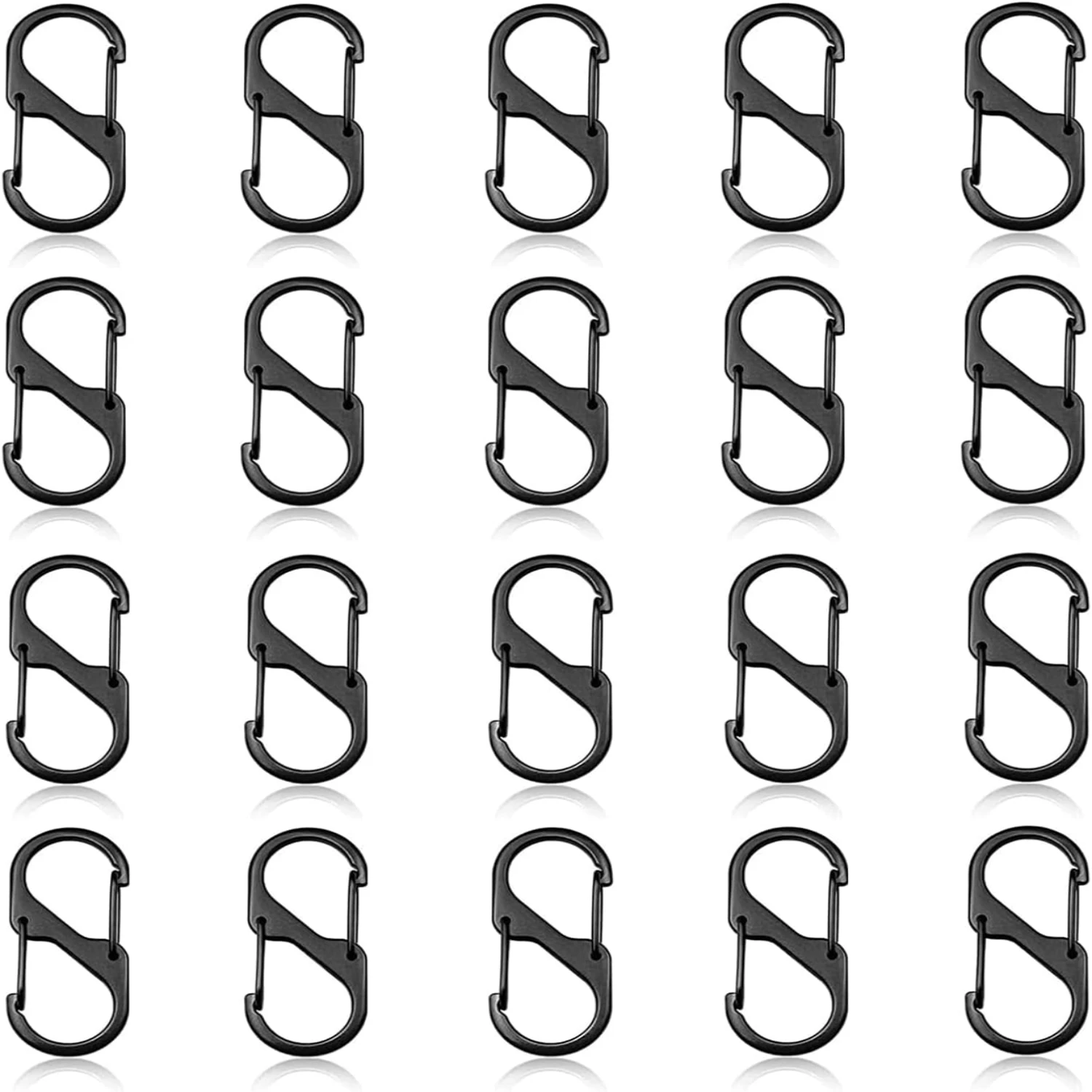 High-Quality Enhanced Security Small Black Alloy Carabiner Clips for Your Gear - Premium Strong, Dependable Anti-Theft Snap Hook
High-Quality Enhanced Security Small Black Alloy Carabiner Clips for Your Gear - Premium Strong, Dependable Anti-Theft Snap Hook