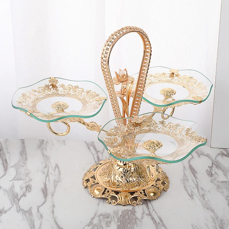 New glass fruit plate, light luxury creative home living room hotel coffee table crystal fruit plate
New glass fruit plate, light luxury creative home living room hotel coffee table crystal fruit plate