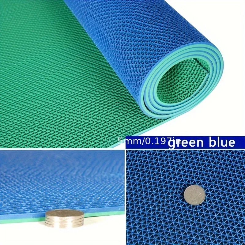 Нескользящие напольные коврики из ПВХ для кухни, ванной, улицы, бассейна, придверные коврики, нескользящие коврики для ванной комнаты
Нескользящие напольные коврики из ПВХ для кухни, ванной, улицы, бассейна, придверные коврики, нескользящие коврики для ванной комнаты