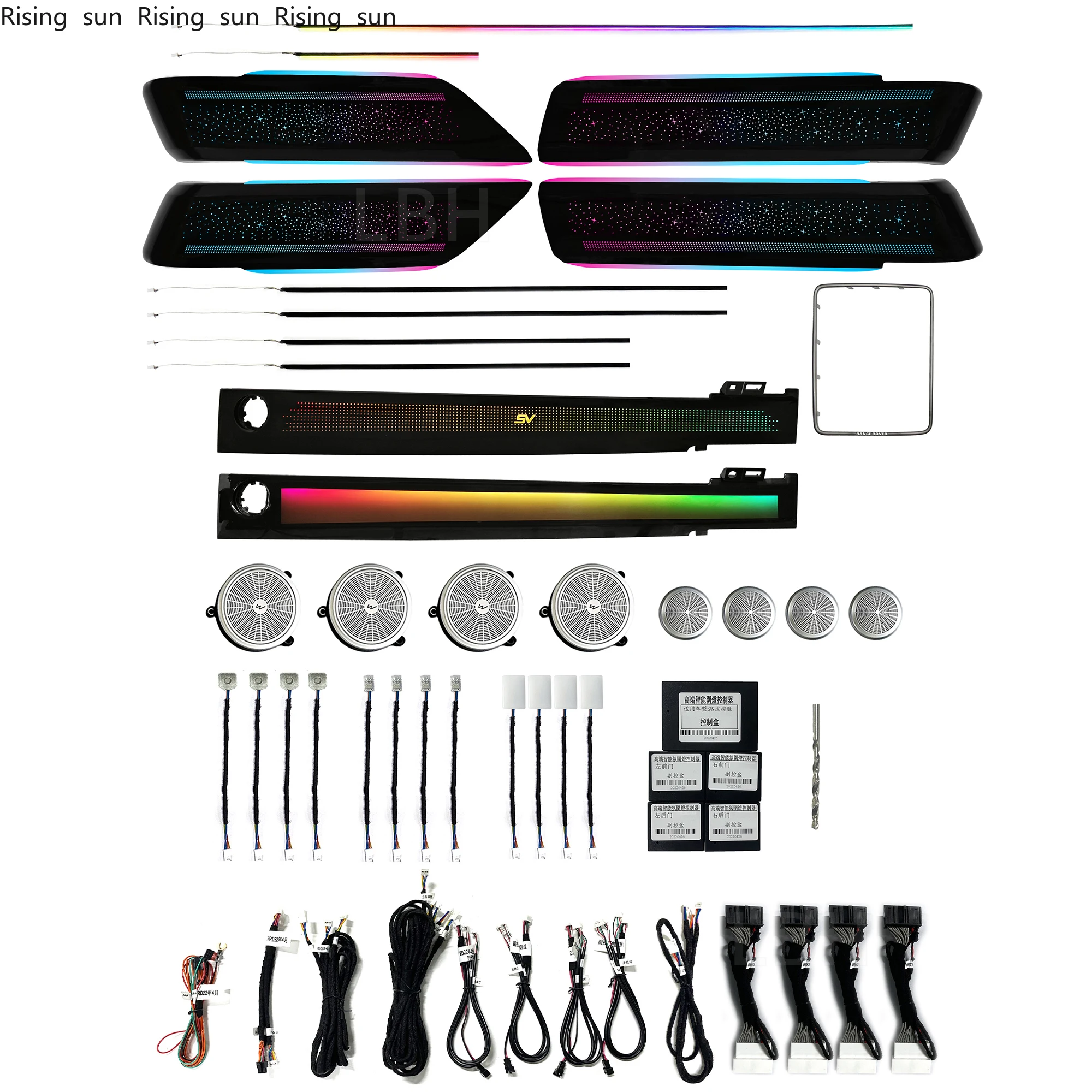 Colorful RGB Car Ambient Light Interior LED Strip Light Decoration for Land Rover Range Rover Sport 2013-2022 Atmosphere Lamp
Colorful RGB Car Ambient Light Interior LED Strip Light Decoration for Land Rover Range Rover Sport 2013-2022 Atmosphere Lamp