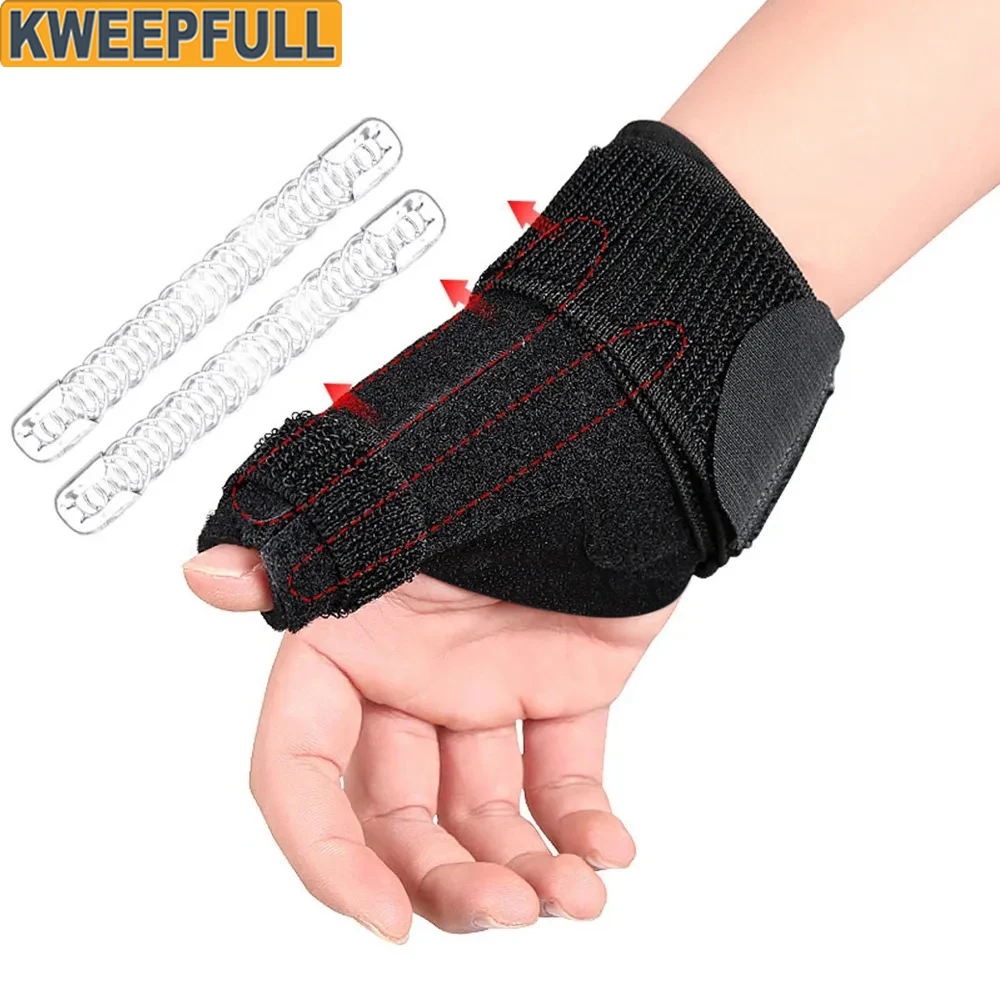 1PCS Adjustable Thumb Stabilizer Brace for Men & Women - Sports Medicine Spica Splint for Thumb Pain Relief,Arthritis,Sprains
1PCS Adjustable Thumb Stabilizer Brace for Men & Women - Sports Medicine Spica Splint for Thumb Pain Relief,Arthritis,Sprains