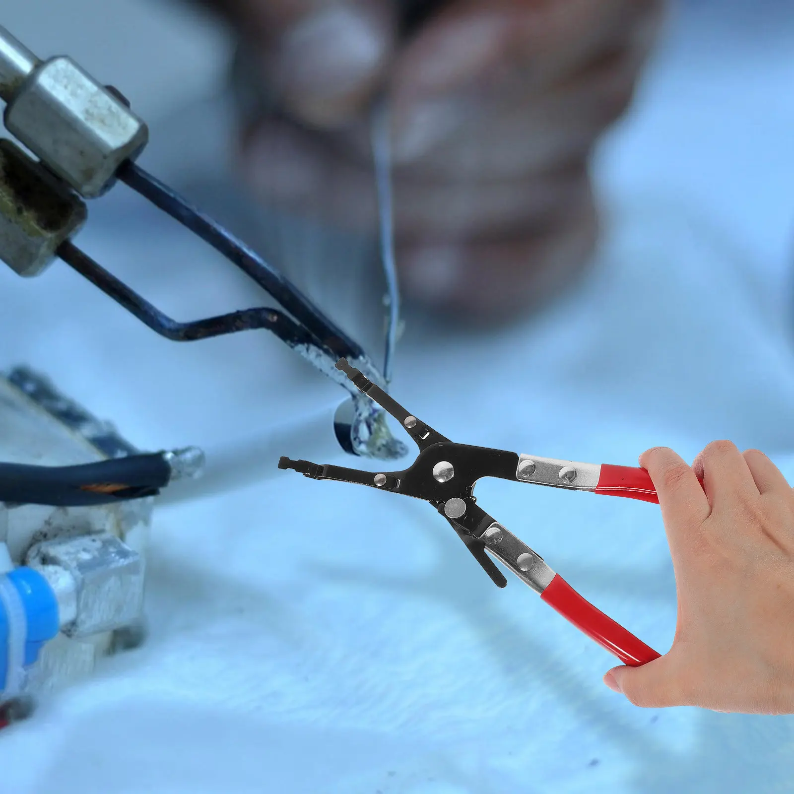Welding Clamp Adjustable Locking Precision Steel Soldering Aid Pliers Automobile Repair Professional Welding Tools
Welding Clamp Adjustable Locking Precision Steel Soldering Aid Pliers Automobile Repair Professional Welding Tools