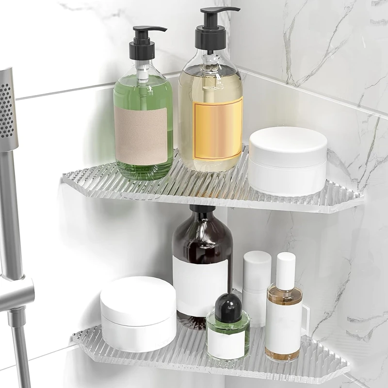 2 Piece Shower Organizer Corner Shower Caddy Adhesive Wall Mounted Transparent Shower Caddy Shower Shelf Corner Shower Rack
2 Piece Shower Organizer Corner Shower Caddy Adhesive Wall Mounted Transparent Shower Caddy Shower Shelf Corner Shower Rack