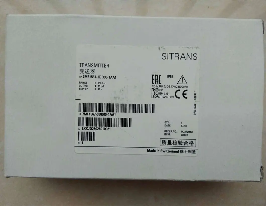 Brand New 7MF1567-3DD00-1AA1 7MF1567-3DE00-1AA1 7MF1567-3CB10-1AA1 7MF1567-3BG01-1FA1 Warrently One-year
Brand New 7MF1567-3DD00-1AA1 7MF1567-3DE00-1AA1 7MF1567-3CB10-1AA1 7MF1567-3BG01-1FA1 Warrently One-year