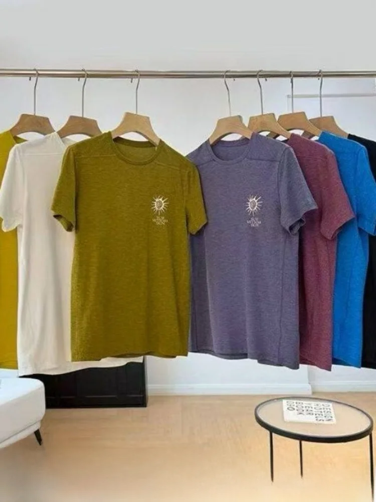 Quick Dry Sport Training Top Men's Women's Short Sleeve round Neck T-Shirt Tech Print Base Layer Shirt Outdoor Running Shirt
Quick Dry Sport Training Top Men's Women's Short Sleeve round Neck T-Shirt Tech Print Base Layer Shirt Outdoor Running Shirt