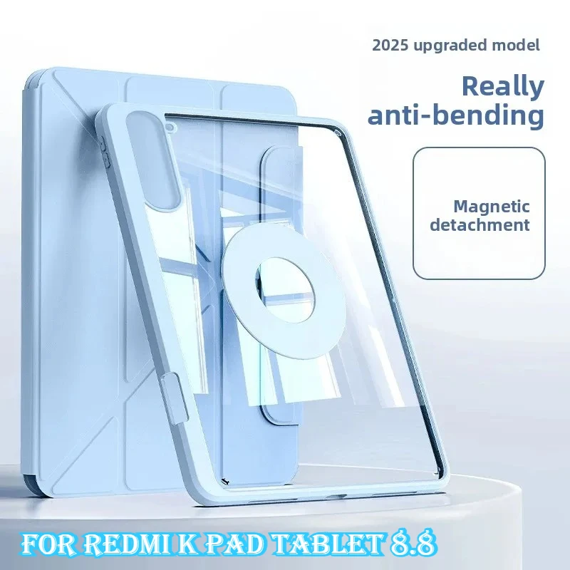 2025 for Xiaomi 7s Pro Redmi K Pad Tablet 8.8 Inch Protector Case Magnetic Suction Split with Pen Slot Stand Pencil Holder Cover
2025 for Xiaomi 7s Pro Redmi K Pad Tablet 8.8 Inch Protector Case Magnetic Suction Split with Pen Slot Stand Pencil Holder Cover